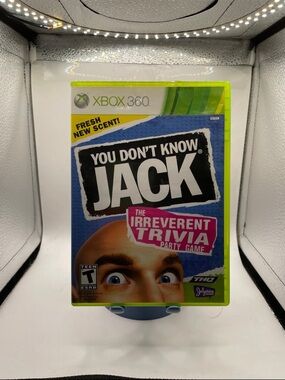 Microsoft Xbox 360 You Don't Know Jack - Blue & Lime Cover